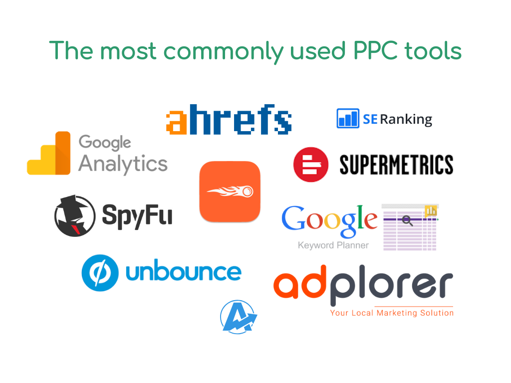 the most commonly used PPC tools